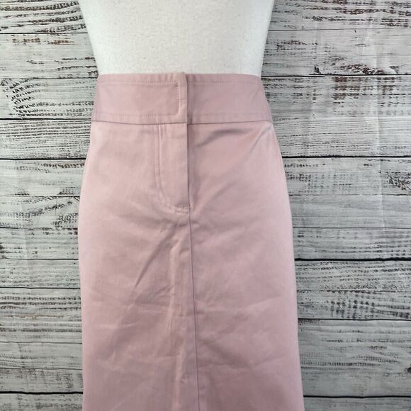 J. Crew Skirt size 6 Lilac Purple Straight Pencil Knee Stretch Casual Slim - Picture 2 of 8